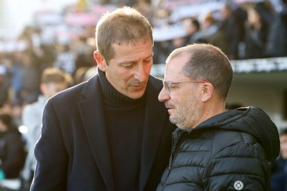 Imagen del partido entre el Burgos CF y el Ceuta.