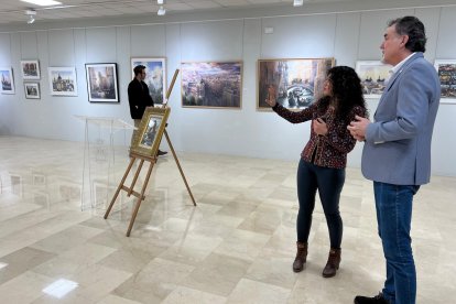 Imagen de la inauguración de la muestra.