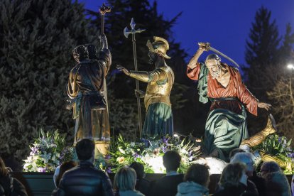 Imagen de la procesión del Santo Entierro.