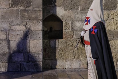 Imagen de la procesión del Santo Entierro.