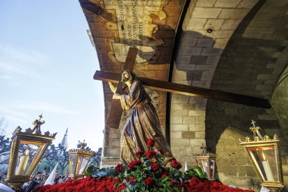 Imagen de la procesión del Santo Entierro.