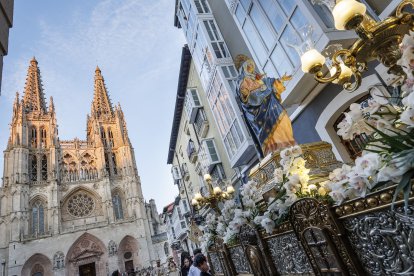 Imagen de la procesión del Santo Entierro.