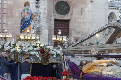 Imagen de la procesión del Santo Entierro.