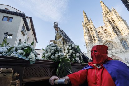 Imagen de la procesión del Santo Entierro.