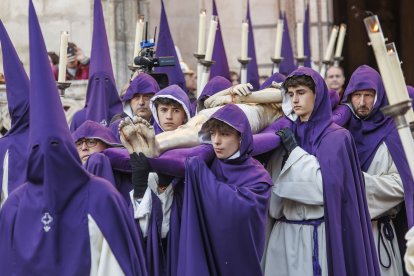 Imagen de la procesión del Santo Entierro.