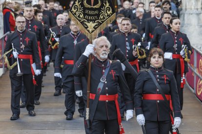 Imagen de la procesión del Santo Entierro.