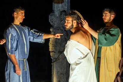 Imagen de la Pasión Viviente de Covarrubias.