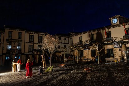 Imagen de la Pasión Viviente de Covarrubias.