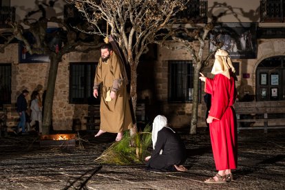 Imagen de la Pasión Viviente de Covarrubias.