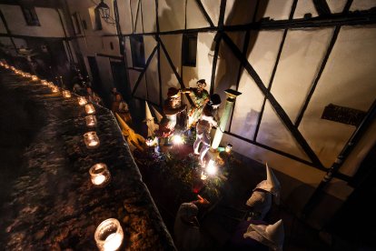 Imagen de la Pasión Viviente de Covarrubias.