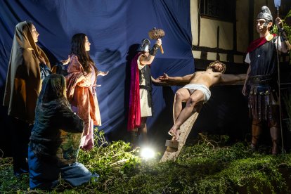 Imagen de la Pasión Viviente de Covarrubias.