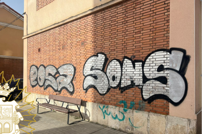 Grafiti en el barrio de Santa Catalina