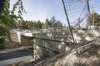 Así avanzan las obras, en unas imágenes tomadas el pasado viernes.