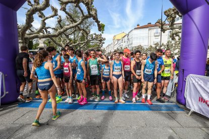 Carrera Solidaria por el Día de Castilla y León en Burgos.