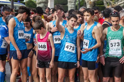 Carrera Solidaria por el Día de Castilla y León en Burgos.