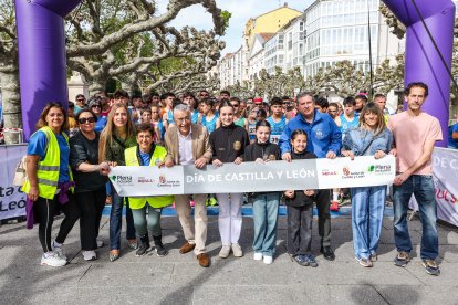 Carrera Solidaria por el Día de Castilla y León en Burgos.