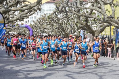 Carrera Solidaria por el Día de Castilla y León en Burgos.