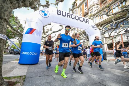 Carrera Solidaria por el Día de Castilla y León en Burgos.