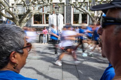 Carrera Solidaria por el Día de Castilla y León en Burgos.
