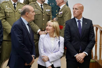 La Universidad de León celebra la festividad de su patrón, san Isidoro en un acto académico en el que se hará entrega de la Medalla Reina Urraca a la presidenta del Tribunal Superior de Justicia de Castilla y León, Ana del Ser, y de la Medalla de Oro a título póstumo al profesor Gerardo Villa.