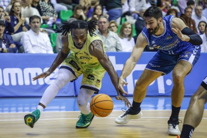 Imagen del partido entre San Pablo Burgos y Lleida.