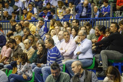 Imagen del partido entre San Pablo Burgos y Lleida.