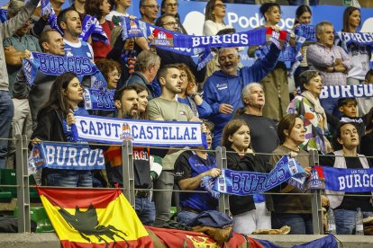 Imagen del partido entre San Pablo Burgos y Lleida.