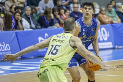Imagen del partido entre San Pablo Burgos y Lleida.