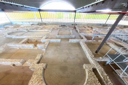 Yacimiento de la Villa Romana de la Calzadilla en el Museo de las Villas Romanas de Almenara – Puras