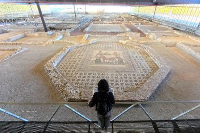 Yacimiento de la Villa Romana de la Calzadilla en el Museo de las Villas Romanas de Almenara – Puras