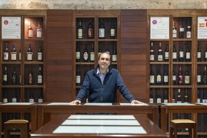 Víctor Fernández, director del Museo Provincial del Vino, en Peñafiel, y del Museo del Pan, en Mayorga