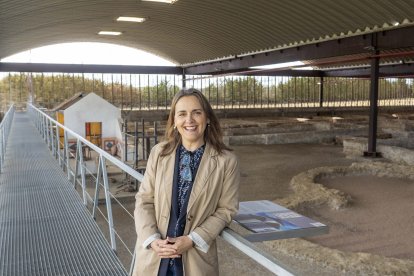 La directora del Museo de las Villas Romanas de Almenara – Puras, Laura Martín