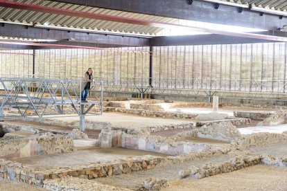 La directora del Museo de las Villas Romanas de Almenara – Puras, Laura Martín