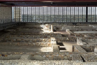 Yacimiento de la Villa Romana de la Calzadilla en el Museo de las Villas Romanas de Almenara – Puras