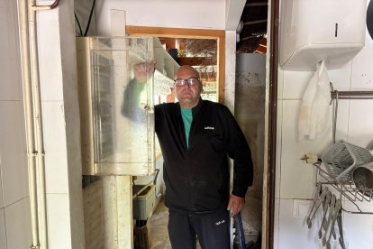 El cuadro eléctrico quedó inundado