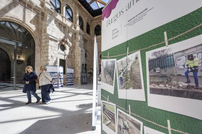 Imagen de la exposición 30 años de Programas de Formación y Empleo.