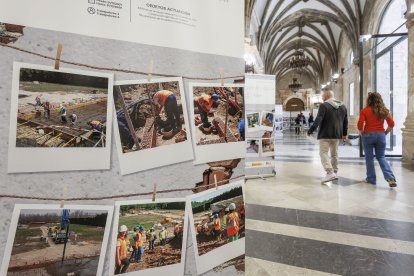 Imagen de la exposición 30 años de Programas de Formación y Empleo.