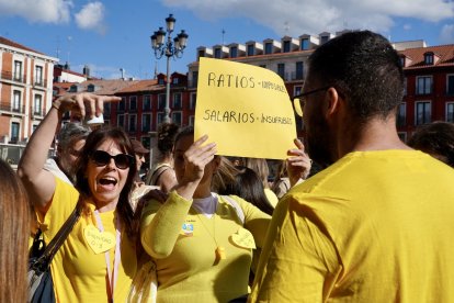 CCOO convoca una concentración con motivo de la huelga del profesorado del ciclo de educación infantil de 0 a 3 años.