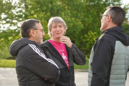 El secretario general del PSOE de Castilla y León, Carlos Martínez, participa en la 49ª Marcha Asprona