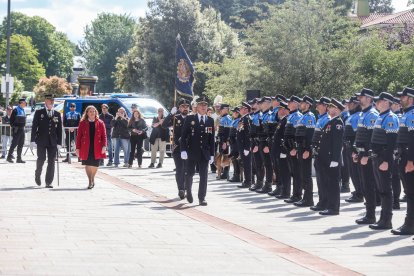 Imagen de la celebración de la fiesta de la Policía Local.