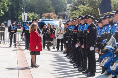 Imagen de la celebración de la fiesta de la Policía Local.