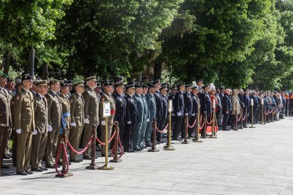 Imagen de la celebración de la fiesta de la Policía Local.