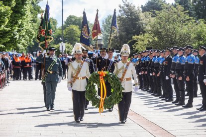 Imagen de la celebración de la fiesta de la Policía Local.