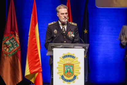 Imagen de la celebración de la fiesta de la Policía Local.