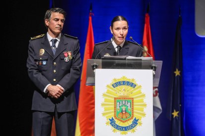 Imagen de la celebración de la fiesta de la Policía Local.
