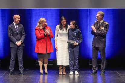 Imagen de la celebración de la fiesta de la Policía Local.