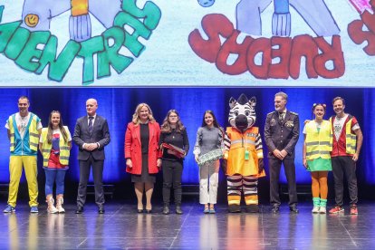 Imagen de la celebración de la fiesta de la Policía Local.