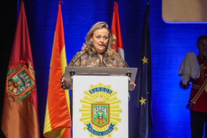 Imagen de la celebración de la fiesta de la Policía Local.