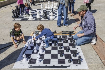 Instante de la I Fiesta del Deporte en Burgos.