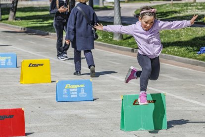 Instante de la I Fiesta del Deporte en Burgos.